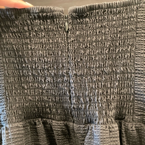 Kate Spade Charcoal Smocked Dress - Picture 4 of 4